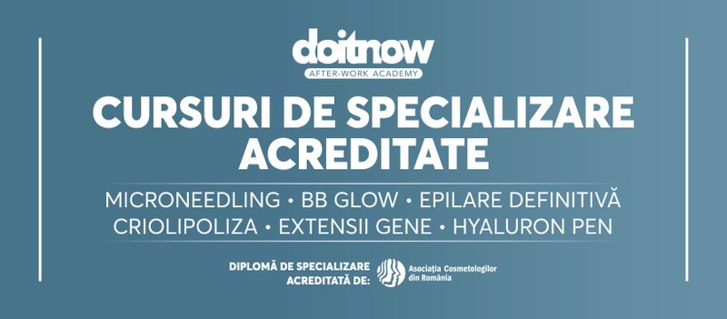 DOITNOW Academy - Cursuri de initiere, specializare si perfectionare in domeniul beauty